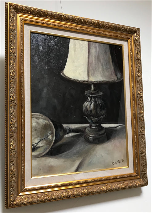 O10「 ハンドベルのある静物」