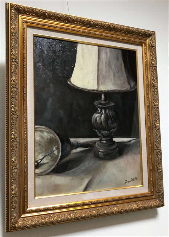 O10「 ハンドベルのある静物」