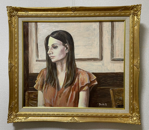 O17 「ねこを眺めるガリーナ」