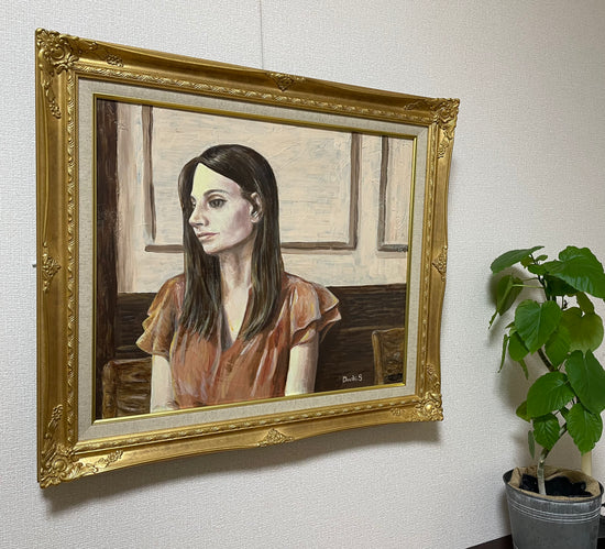 O17 「ねこを眺めるガリーナ」