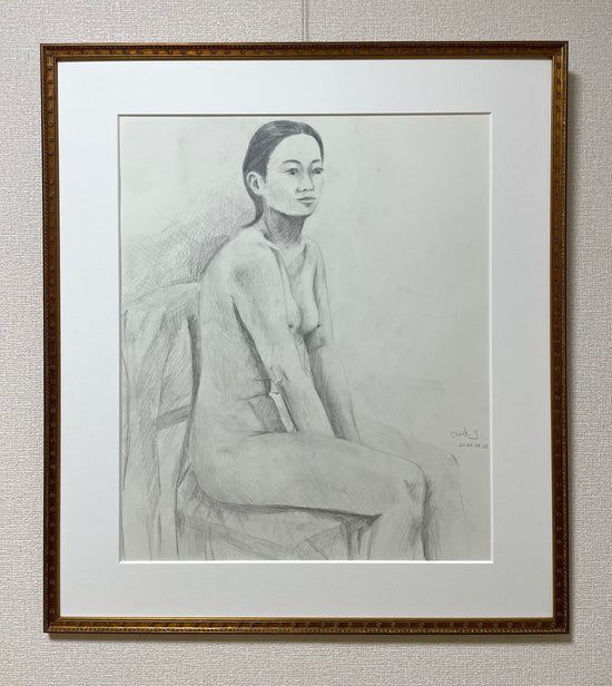 S2「 座る裸婦」