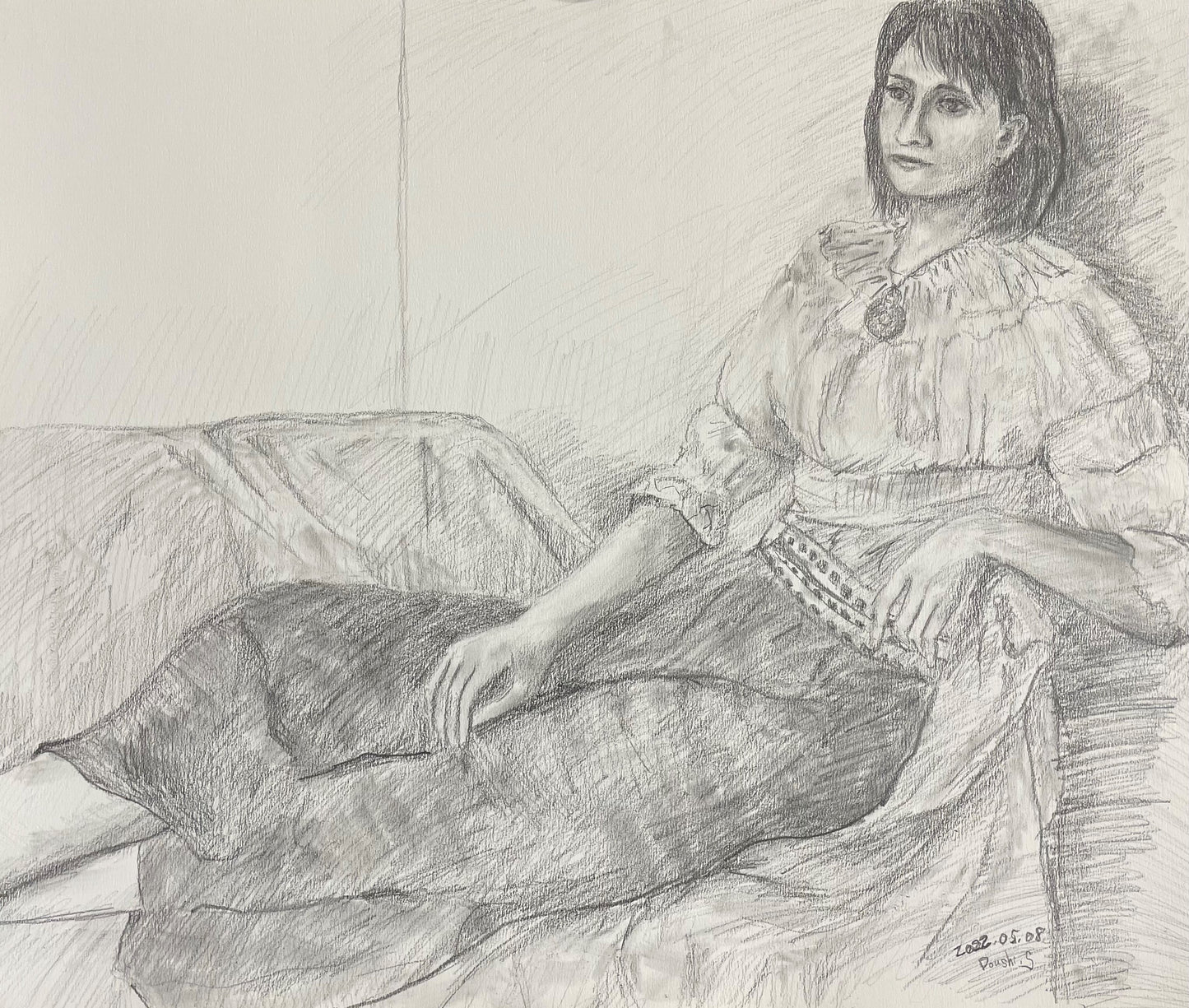 S7 「リラックスした女性」